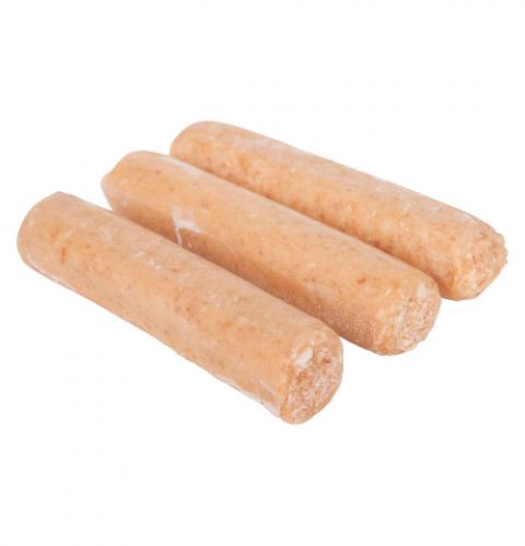 Pork and beef sausages preserved, uncooked