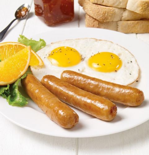 Saucisses de porc à la canadienne, conservées (12/lb)