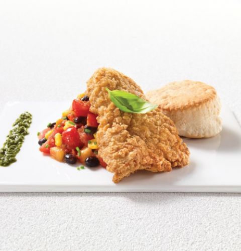 Poitrines de poulet désossées (assaisonnées, 5 oz)