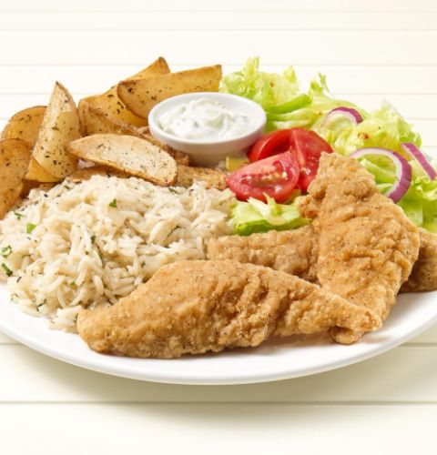 Filets de poulet panés jumbo, style campagne (assaisonnés)