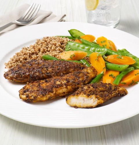 Filets de poitrine de poulet (assaisonnés)