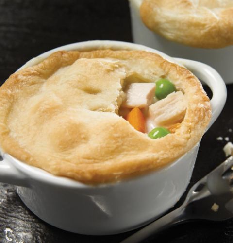 Morceaux de poulet, entièrement cuits (proportion naturelle)