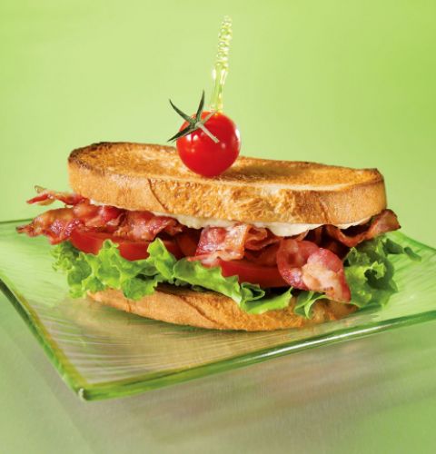 Double smoked bacon, partially cooked (10-12 sl/lb)