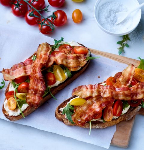 Bacon entièrement cuit 20 tr/2po