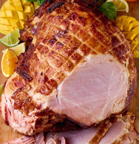 Master Carve semi-boneless smoked ham