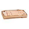 Pork and beef breakfast sausages, preserved (8/lb)