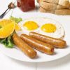Canadian-style pork sausages, preserved (12/lb)