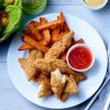 Love Me Tenders®, chicken breast fillets, breaded, uncooked, halal (seasoned)