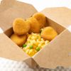 Breaded chicken breast nuggets