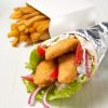 Spicy breaded chicken fillets (seasoned)