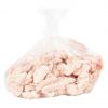 Plain chicken wings, cut-up, raw (seasoned)