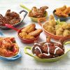 Hot & spicy chicken wings, raw (seasoned)