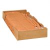 Turkey breakfast sausages in a vegetal casing, preserved (16/lb)