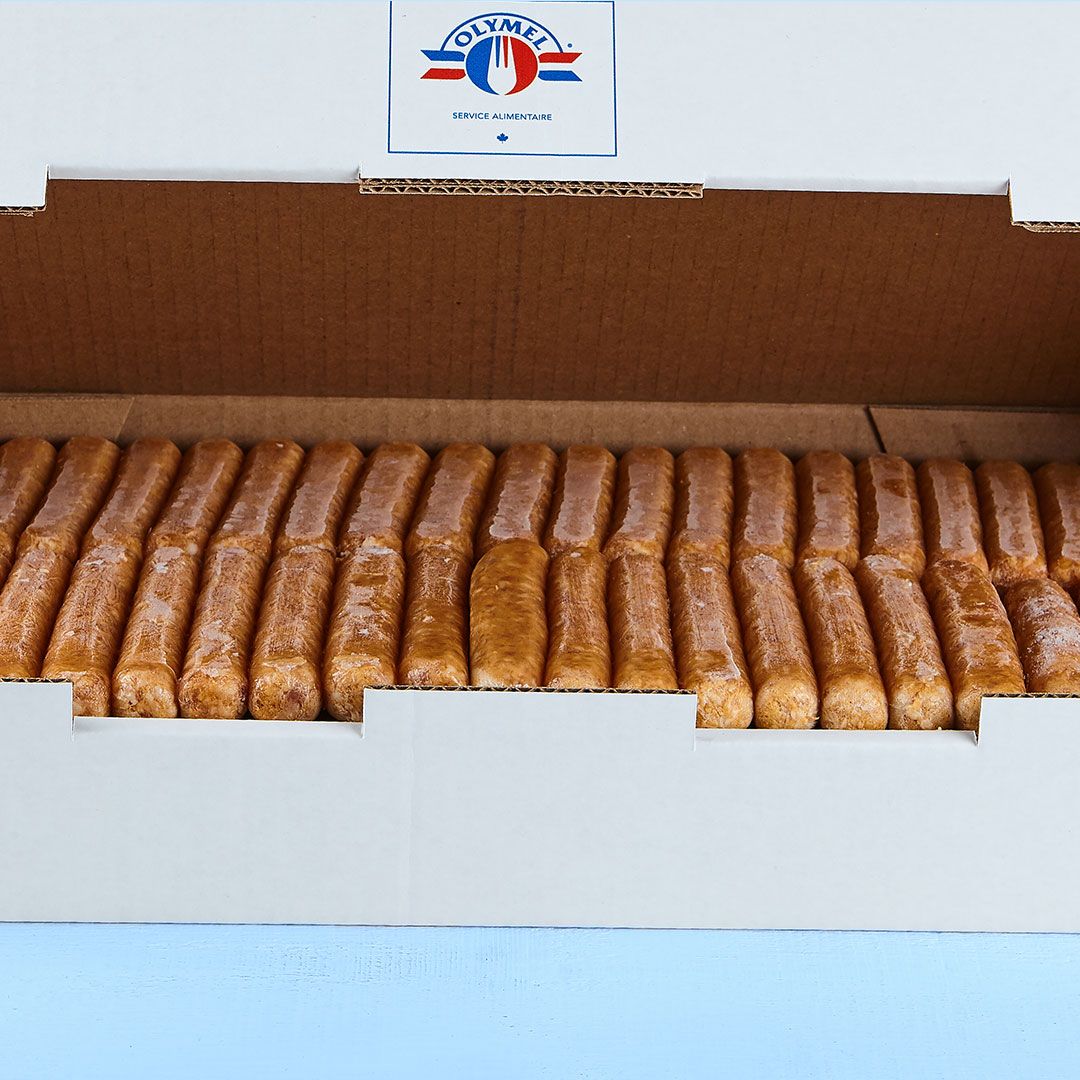 Gluten free pork sausages (vegetable casing)