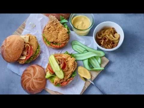 Thunder Crunch chicken breast, breaded, boneless, fillet removed, uncooked (seasoned)