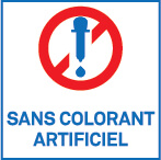 Icon - Sans colorant artificiel