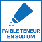Faible teneur en sel